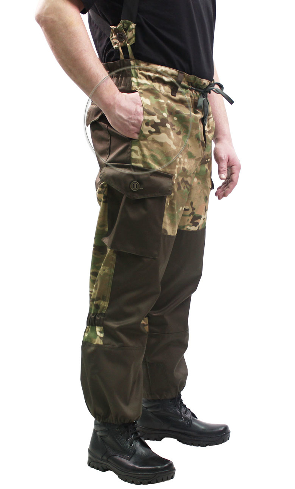 Костюм Горка NEW цв. Мультикам с накладками