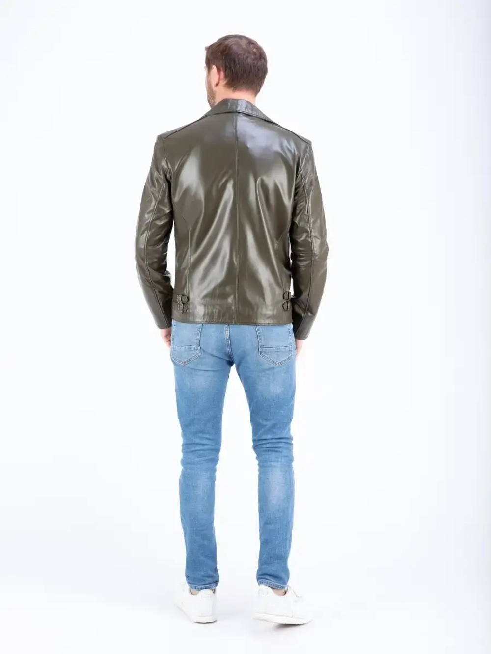 Косуха мужская  кожаная,  куртка мужская