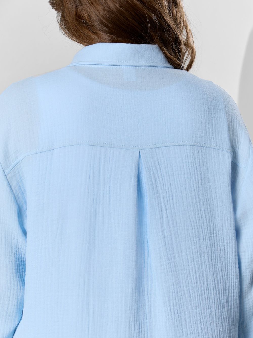 Рубашка Вуаль-6 Виотекс ГОЛУБОЙ