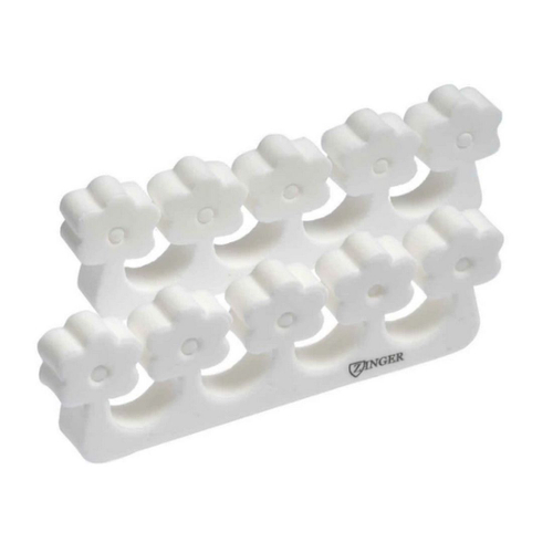 Zinger Разделители для пальцев SPR-15 белые 2 шт
