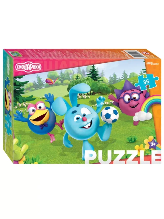 Пазл Смешарики, 35 элементов