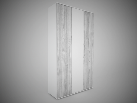 СОРРЕНТО шкаф 3-х ств. глухой EVO