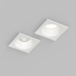 DK2131-WH Встраиваемый влагозащищённый светильник COVE, IP44, до 15 Вт LED, GU10, алюминий, белый