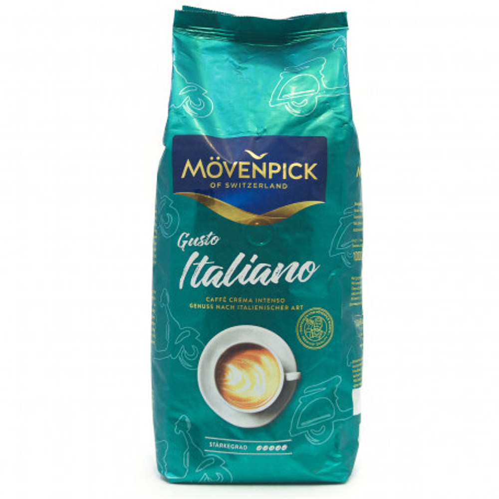 цена Кофе в зернах Movenpick Gusto Italiano, 1 кг (Мовенпик)