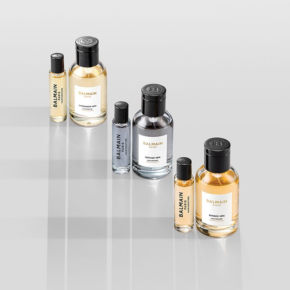Balmain Hair Couture Набор парфюмов Hair Perfume 1974 Collection Set 3PCS 15 мл