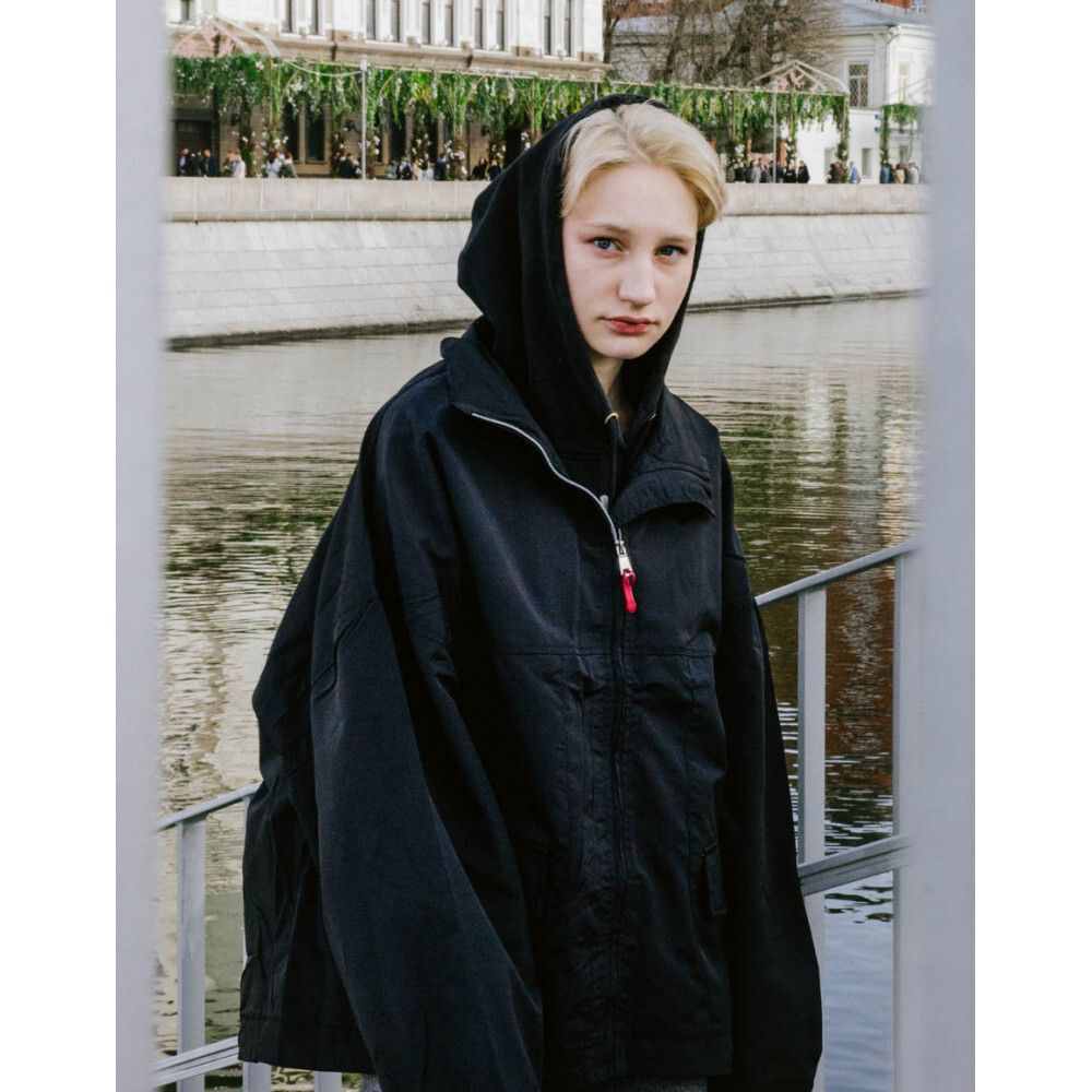 Ветровка БИЧ Оверсайз Черная