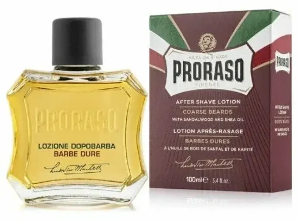 Proraso Лосьон после бритья Питательный с маслом сандала и маслом ши, 100 мл