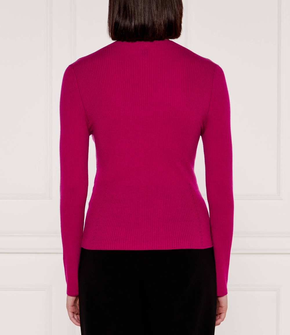 Хлопковый свитер sweater Marc Cain - фиолетовый(XC 41.28 M53)