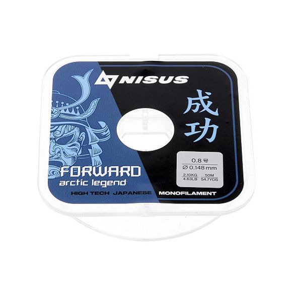 Леска FORWARD ARCTIC LEGEND 0,148mm/50m Nylon Transparent (N-FAG-0.148-50) Nisus
