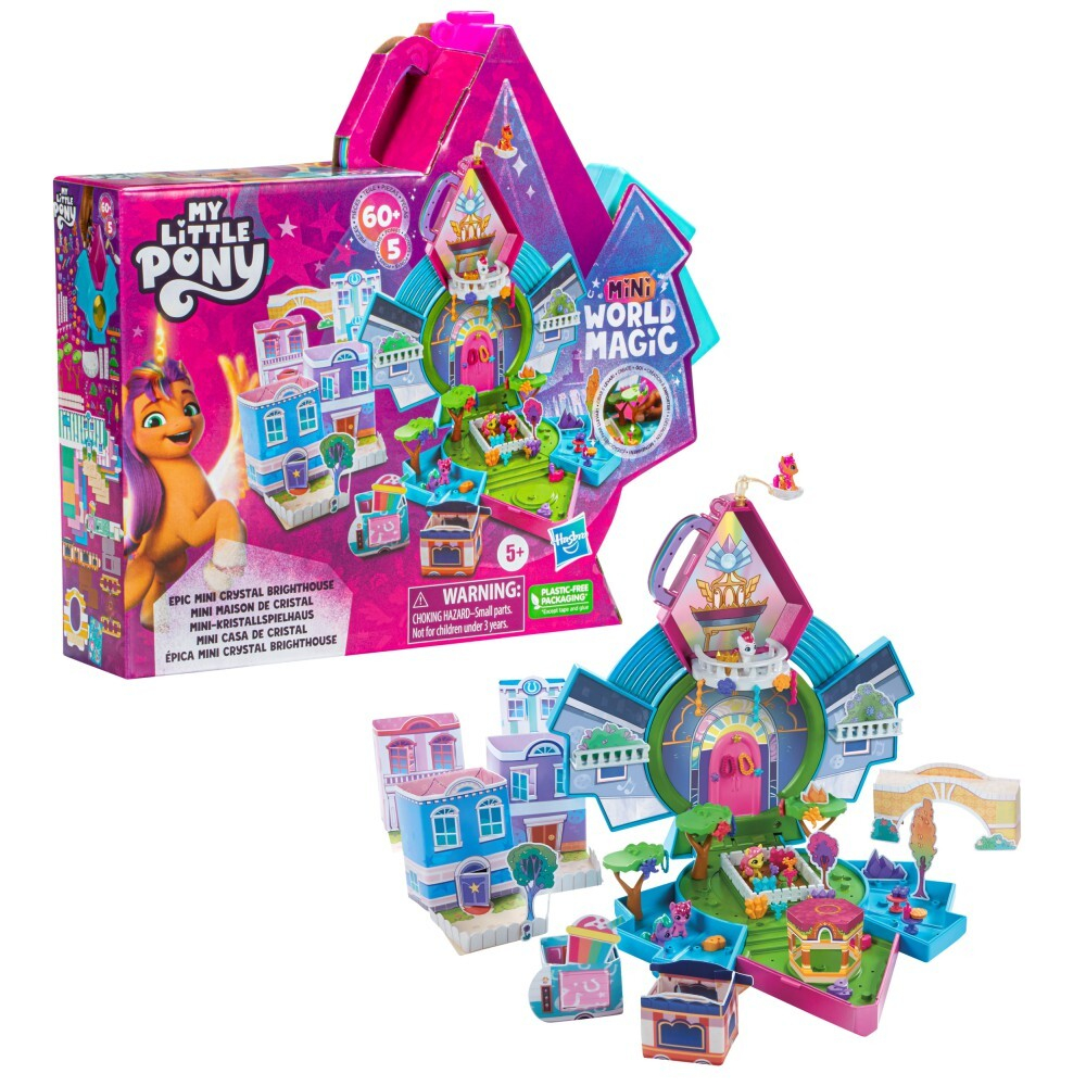 My Little Pony - Набор хрустальных фонарей для пони Mini World Magic + 5 фигурок F3875 / артикул   F3875  / GTIN 5010994117900