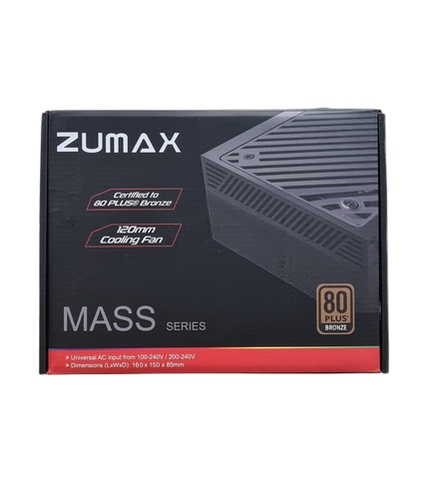 Блок питания ZUMAX 750W BRONZE 80 PLUS