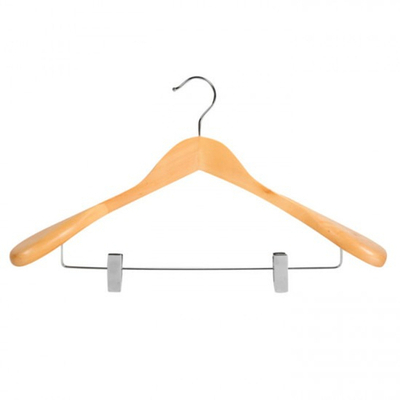 Вешалка-плечики с зажимами для брюк, АРТ.241700