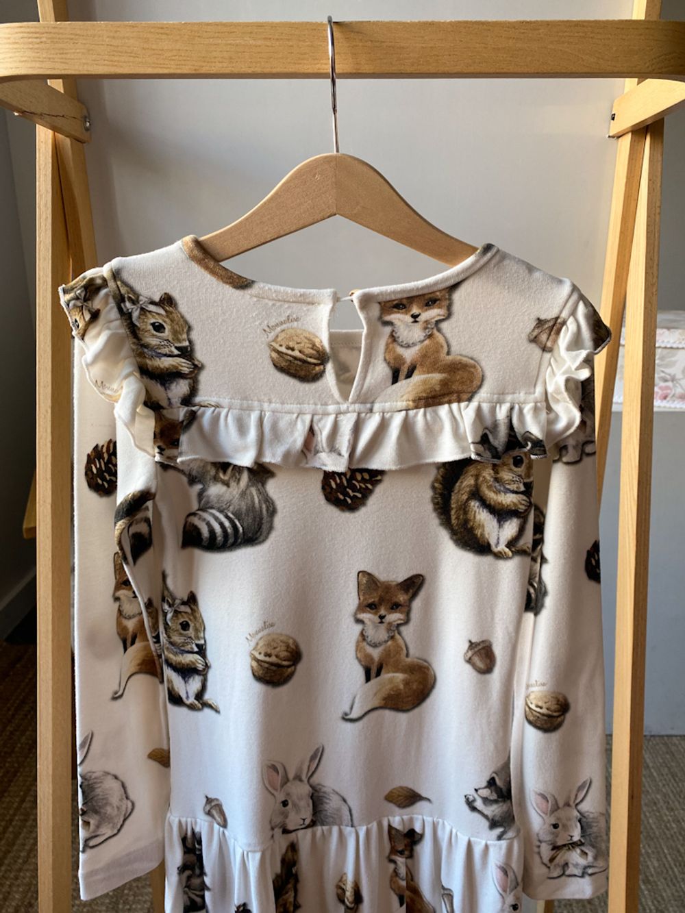 Хлопковое платье Monnalisa, 128