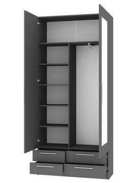 Шкаф ИЛИЯ-3 с зеркалом правый