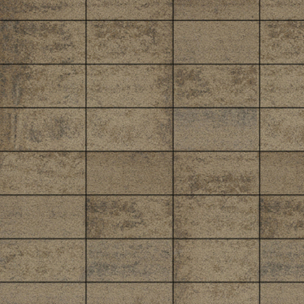 Тротуарная плитка ПРЯМОУГОЛЬНИК 300х150 мм - Листопад гладкий Старый замок