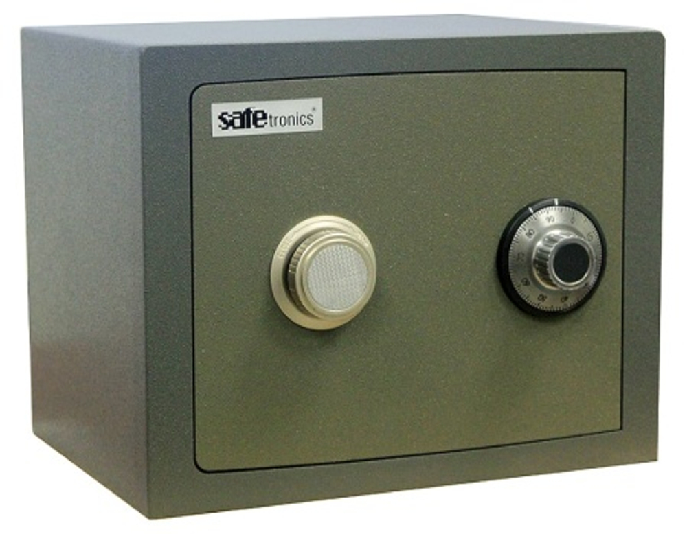 Сейф взломостойкий Safetronics NTR-24ME, электрон. кодовый + мастер ключ, Полка