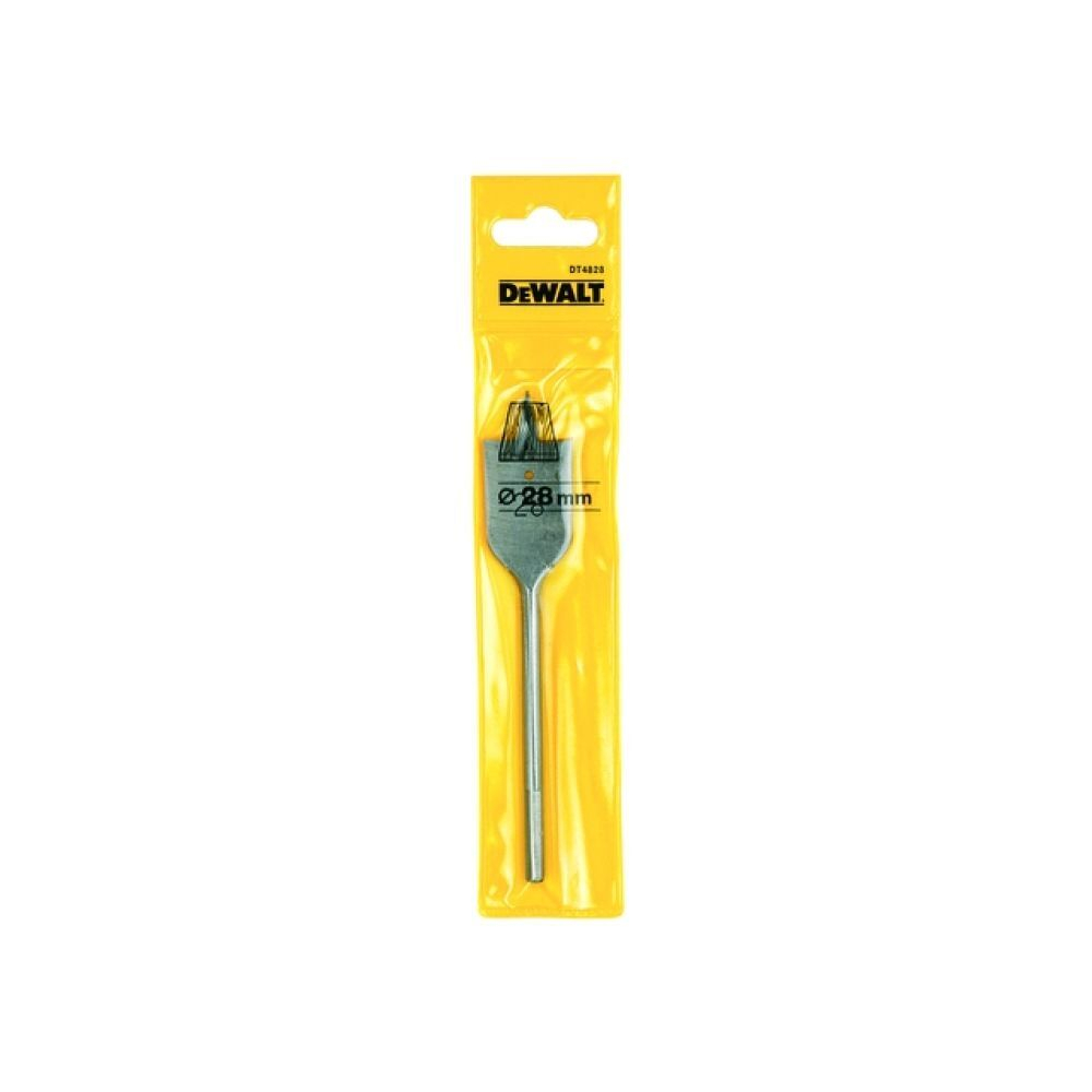 Сверло перьевое по дереву DEWALT DT4828, 28x150 мм
