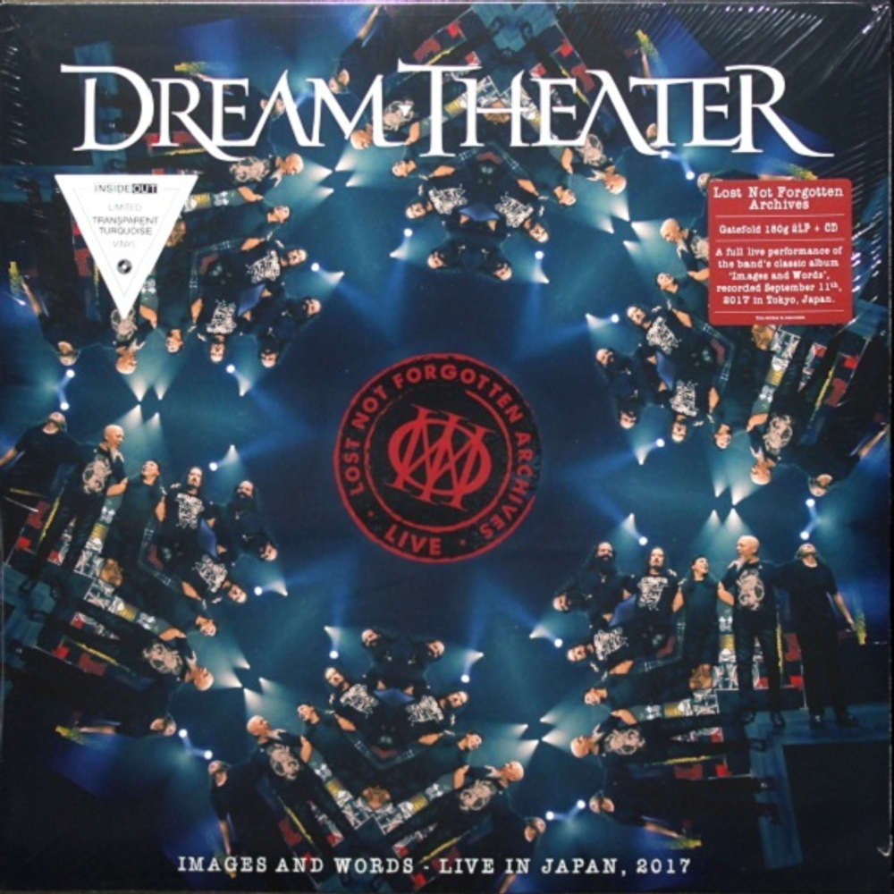 Dream Theater / Lost Not Forgotten Archives - Images And Words - Live In Japan, 2017 (Limited Edition)(Coloured Vinyl)(2LP+CD)
