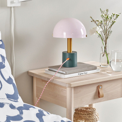 IKEA LILLHULT  (ИКЕА ЛИЛЛХУЛТ)  -  USB-C - USB-C, оранжевый/розовый, 1,5 м