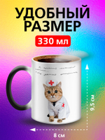 Кружка хамелеон "Власть в моих руках"