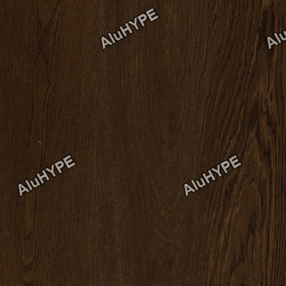 Алюминиевая композитная фасадная панель PlastCover 4/0,4 FR 1500×4000, цвет 1201 Дуб Каштан AluHype