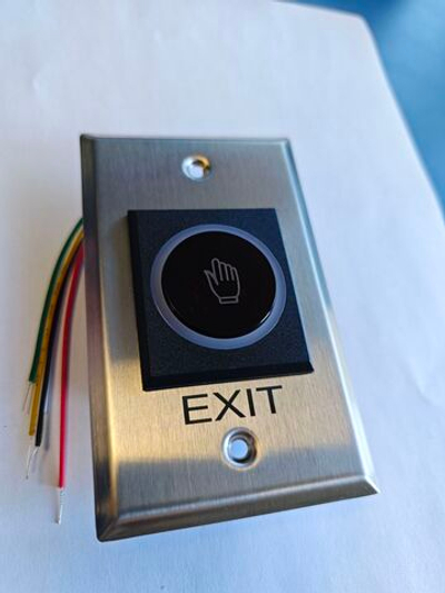 ЛКД-КВ-22-50 Кнопка выхода ИК-бесконтактная, врезная, NO/NC/COM контакты