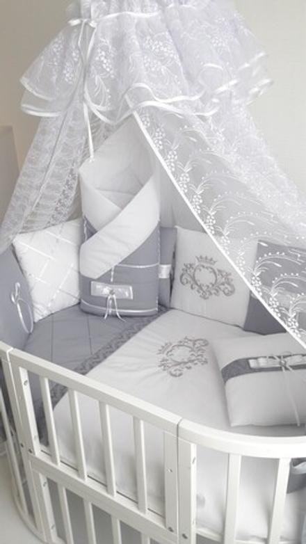 Арт.77764 Набор в круглую кроватку - Bridget