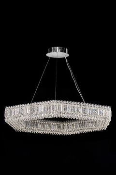 Подвесная люстра LED 80W 3200К LE3004/800 CH хром Justine Leon