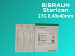 Игла инъекционная 27G (0,40х40мм) СТЕРИКАН (Sterican) уп.100шт B.Braun, Германия