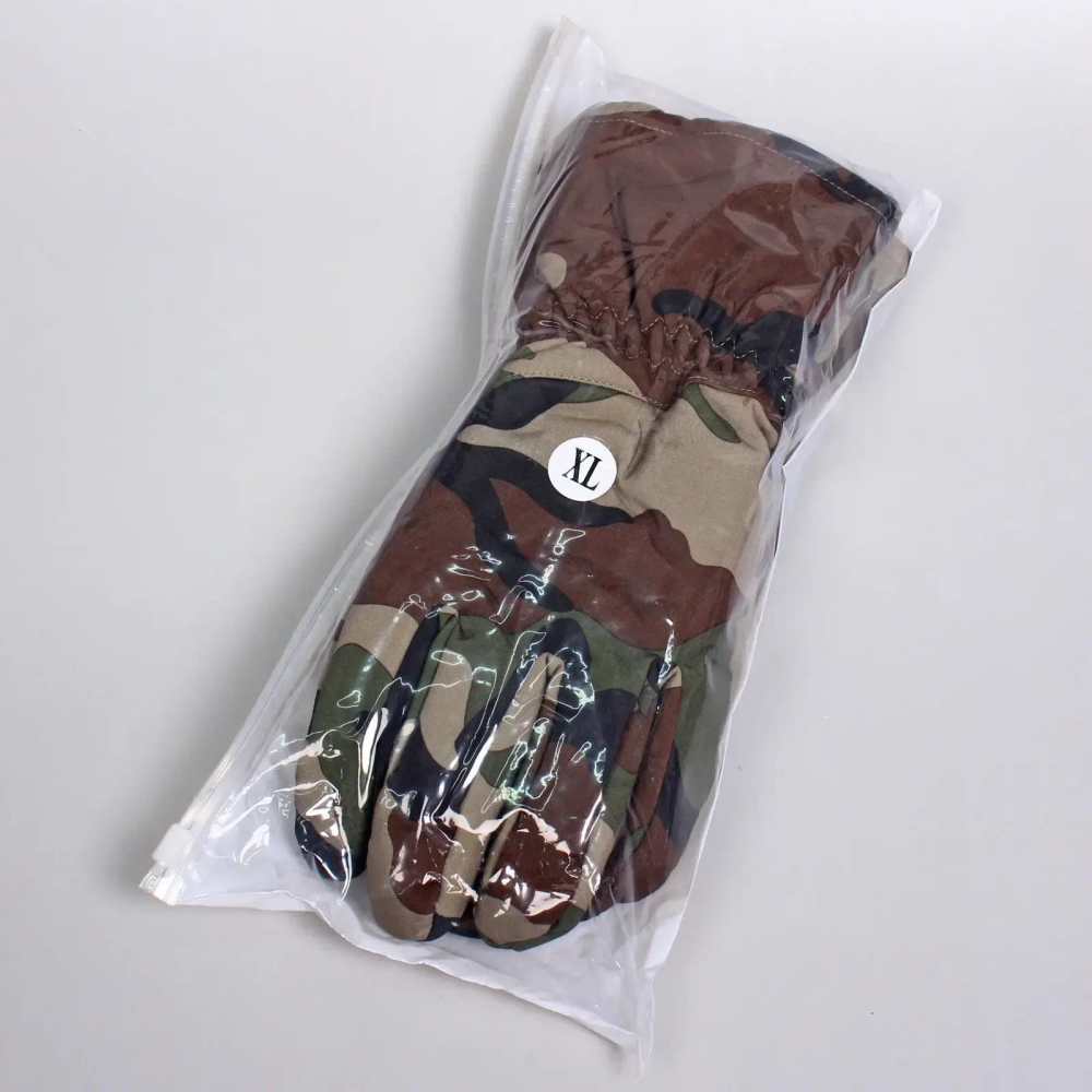 Перчатки туристические утепленные цвет вудланд ХL