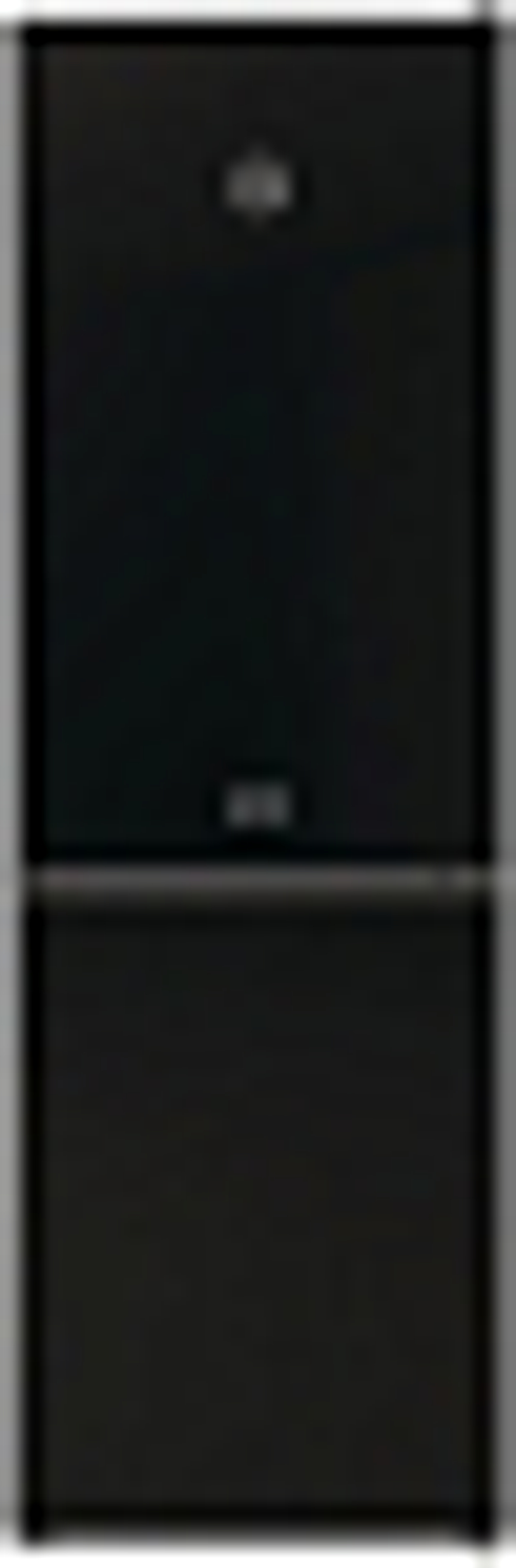 Отдельностоящий двухкамерный холодильник Gorenje RK6191SYBK