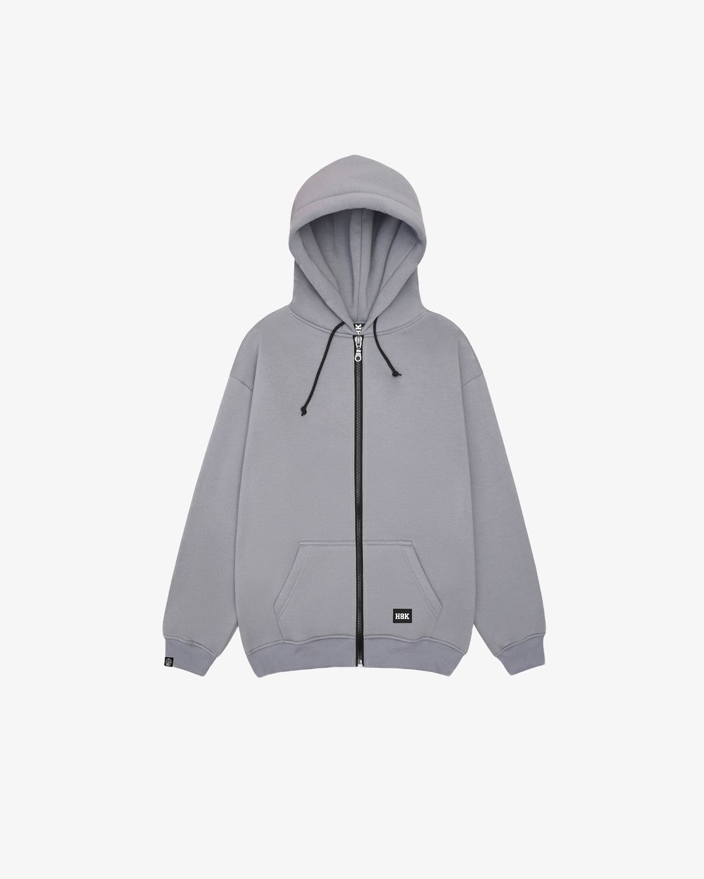 Худи Hook Зип База серое