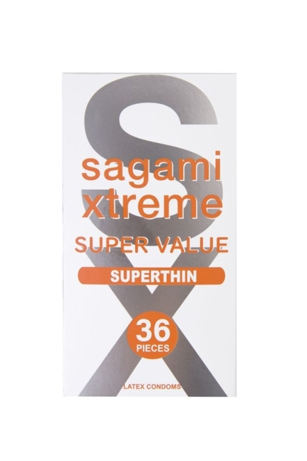 Sagami Xtreme 0.04мм - Презервативы латексные, ультратонкие 36шт.