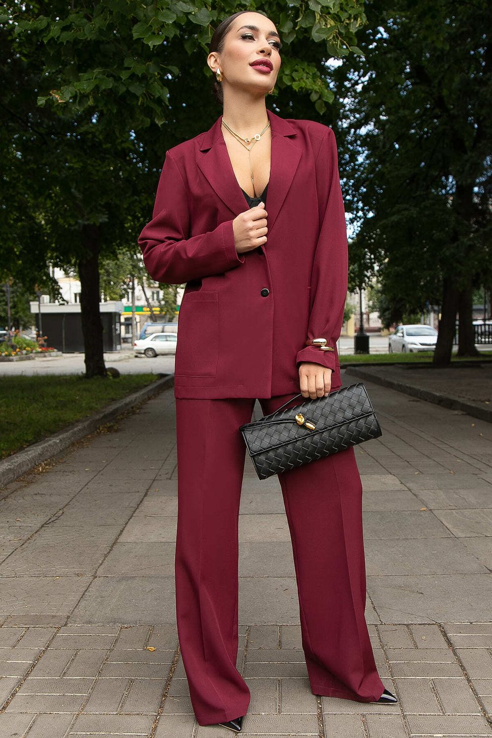 Жакет Нэри (слива) Б14112-34М LT Collection