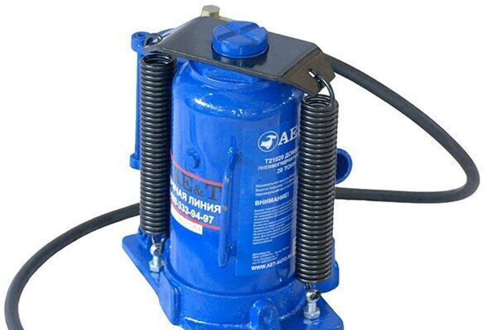Домкрат пневмогидравлический 20 т бутылочный Т21020 AE&T