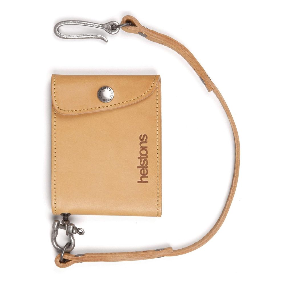 Mini Wallet Cuir + Lacet / Бежевый