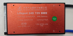 Плата контроля BMS LiFePO4 24S 72V 45A