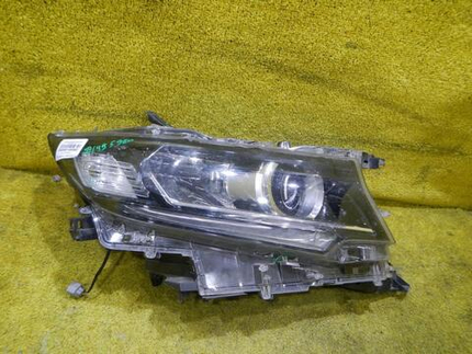 Битая Фара правая Toyota Land Cruiser Prado 150 (2017-н.в.) LED