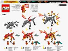 Конструктор LEGO Ninjago 71762 Огненный дракон ЭВО Кая