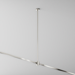 Крепление потолочное Long 700мм с прямым коннектором питания Maytoni FLARITY TRA159C-IPC1-PT