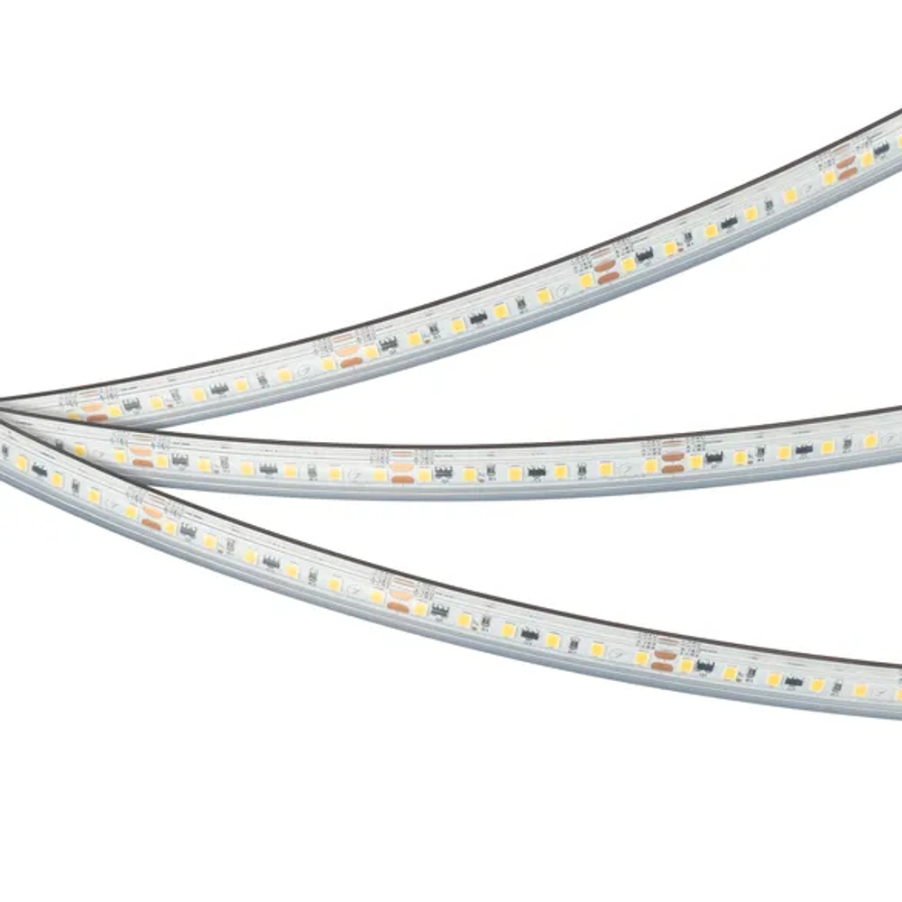 Светодиодная лента герметичная IC-PS-A120-10mm 24V Warm3000 (9.6 W/m, IP67, 2835, 10m) (Arlight, стабилизированная) 050633