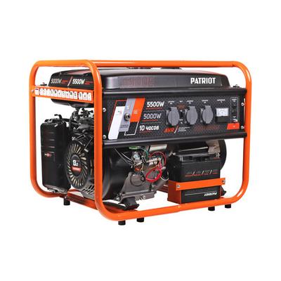 Бензиновый генератор (5.5 кВт) PATRIOT Max Power SRGE 6500 E