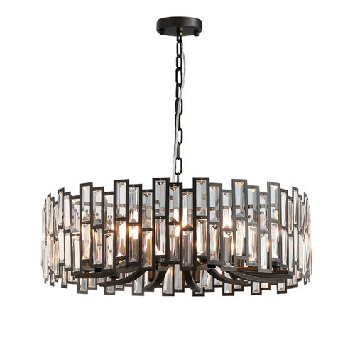 Люстра D8524P/S black/clear