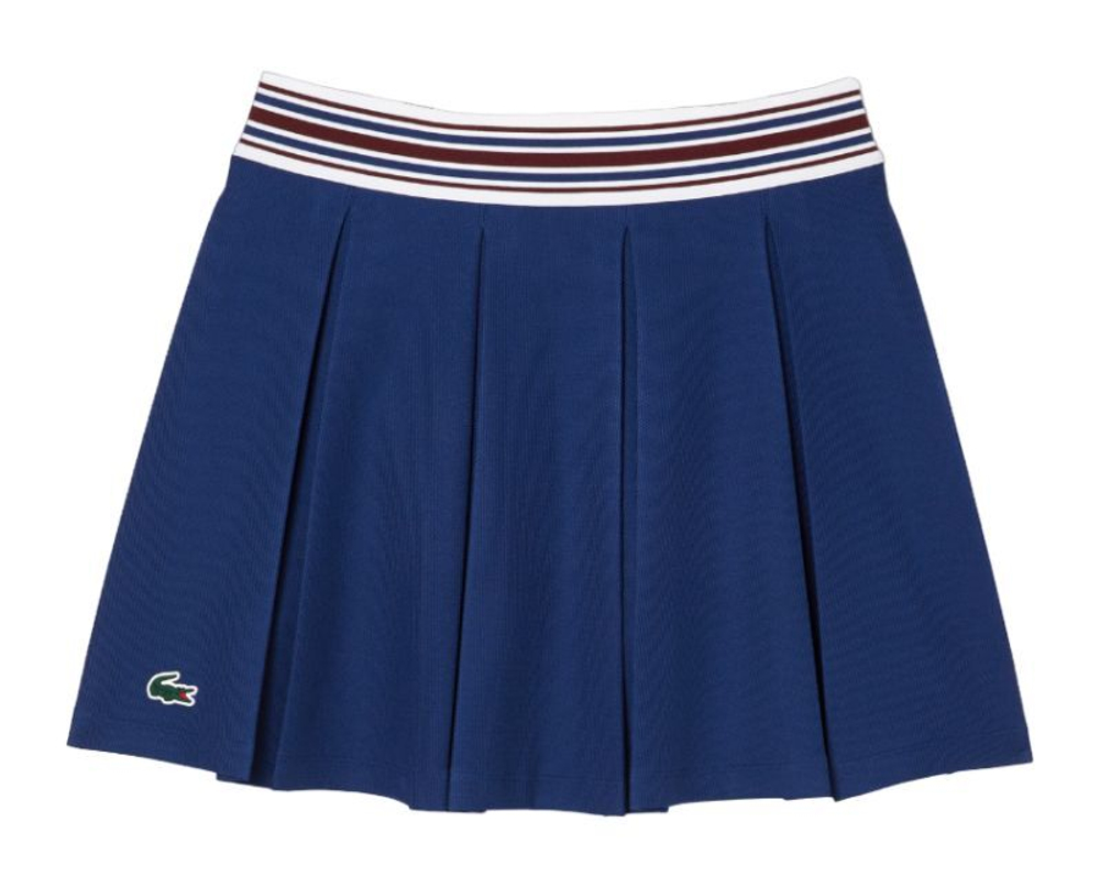 Теннисная юбка Lacoste Piqué Sport Skirt with Built-In Shorts - navy blue