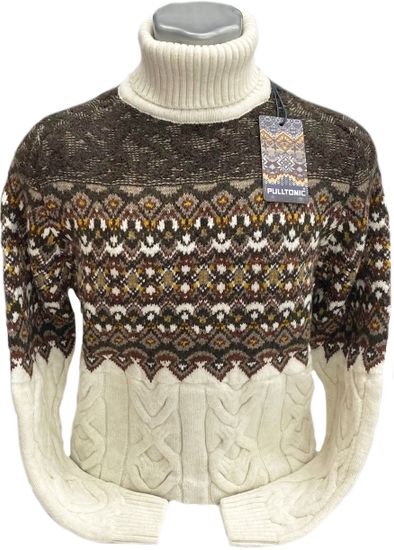 Pulltonic из шерсти и кашемира "Тундра" Размеры (46-54)