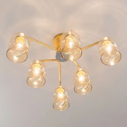 Citilux Клод CL137162 Люстра потолочная Золото