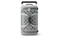 LOUIS VUITTON Horizon Duffle Soft Jacquard 55 Gray