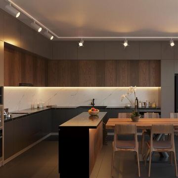 359155 PORT NT23 200 белый Светильник трековый однофазный двухжильный IP20 LED 24W 220V 3000К 2300Лм SELENE