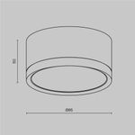Потолочный светильник Technical C086CL-GX53-SRD-W