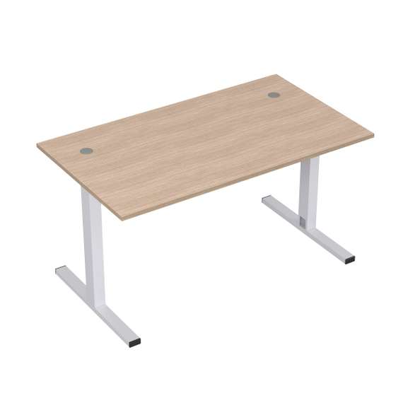 2МТК.089 Стол рабочий, прямолинейный с кабель-каналом (1400*800*750)